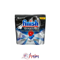 قرص ماشین ظرفشویی فینیش مدل quantum max بسته ی 15 عددی